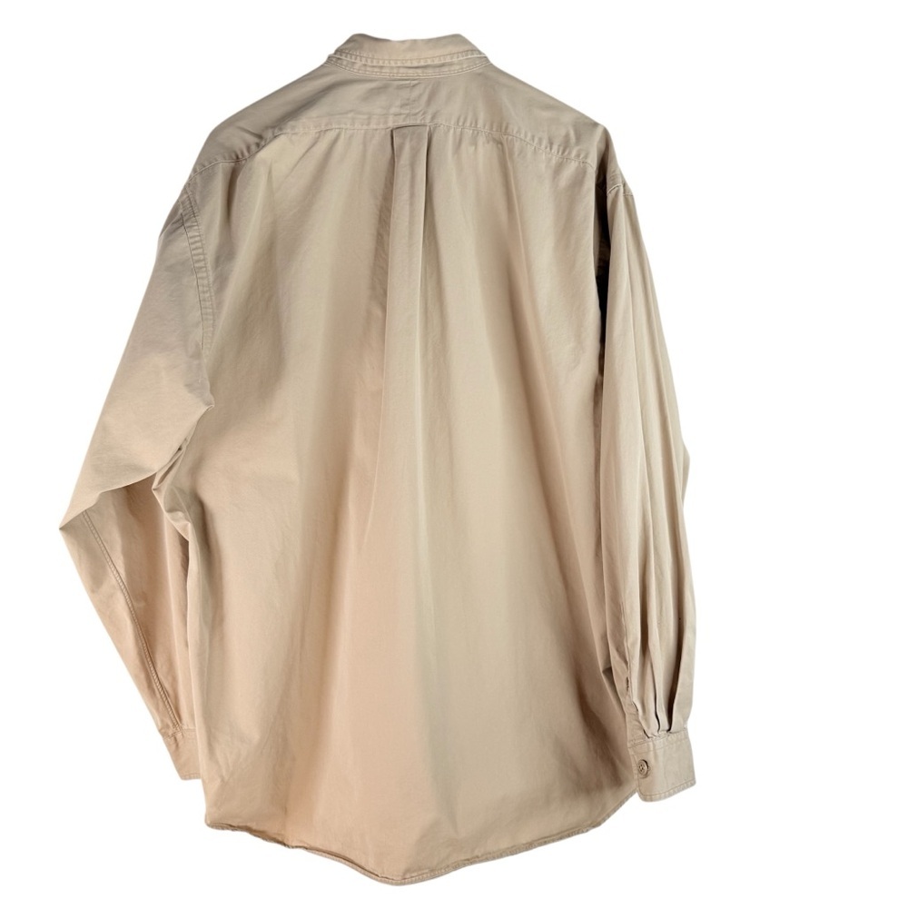 Polo Sport Men Whitfield long sleeve button-down shirt Khaki  Cotton Size XXL - Picture 2 of 12